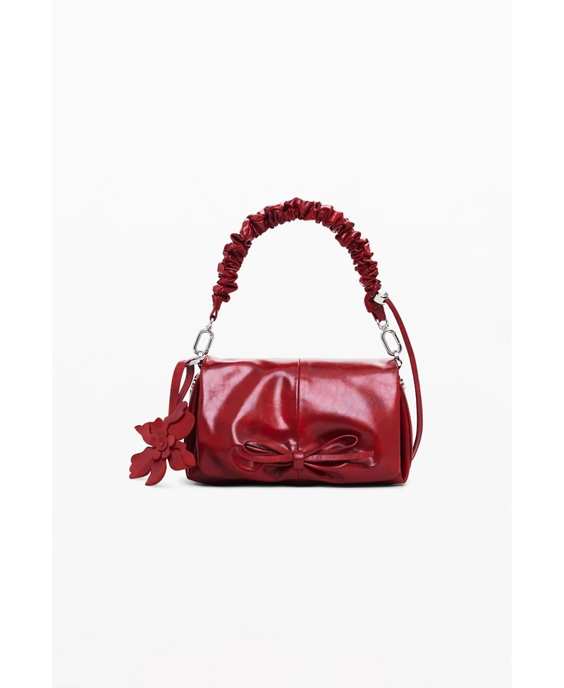 Desigual Women's Small shiny bow bag