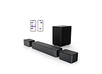 Ultimea Poseidon M3T 5.1 Surround Sound Bar, with Wireless Subwoofer and Rear Speakers, 350W