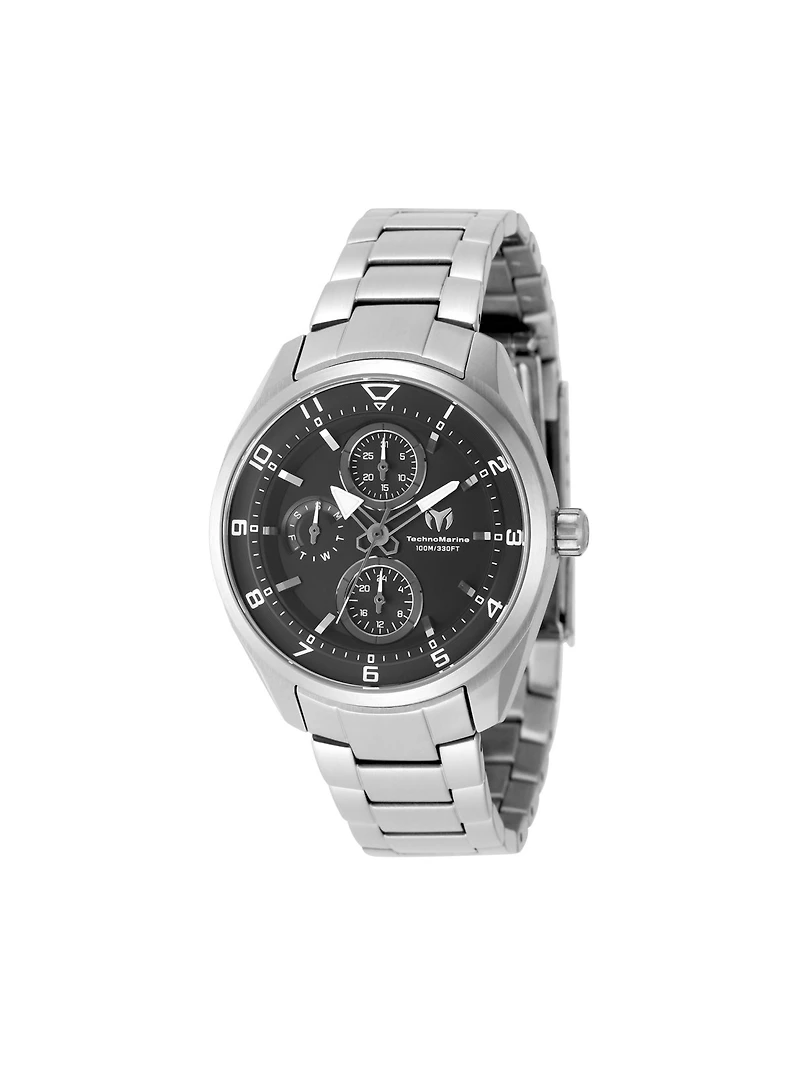 Technomarine Women's Tm-318107 Ocean Quartz Black Dial Watch