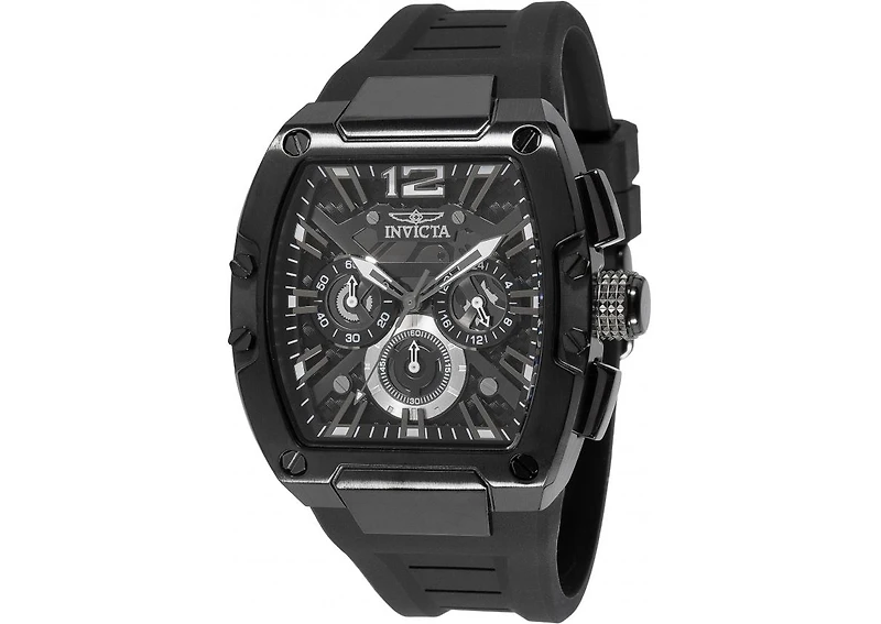 Invicta Men's 48476 Invicta Racing Quartz Chronograph Black Dial Watch