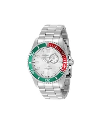 Invicta Men's 49276 Pro Diver Quartz Multifunction Silver Dial Watch