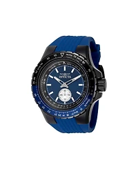 Invicta Men's Aviator Quartz Multifunction Blue Dial Watch