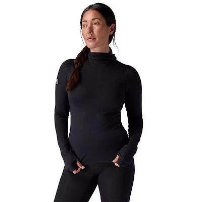 Backcountry Women's Pines Microgrid Ultra-Lt Baselayer Balaclava Top Lightweight Long Underwear Tops