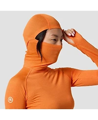 Backcountry Women's Pines Microgrid Ultra-Lt Baselayer Balaclava Top Lightweight Long Underwear Tops