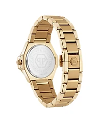 Philipp Plein Women's Gold Tone Stainless Steel Watch, 33mm