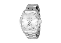 Invicta Men's 49356 Specialty Quartz Multifunction Silver Dial Watch