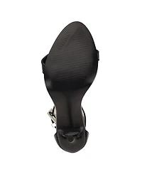 Guess Women's Insraa Rhinestone Buckle Stiletto Sandals