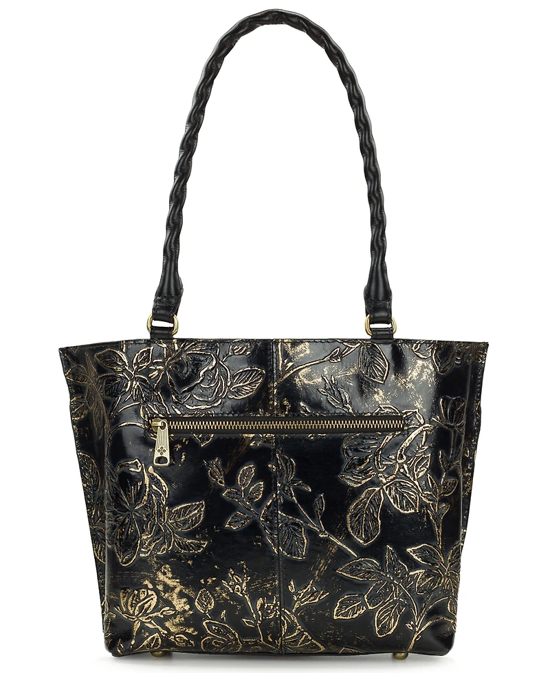 Patricia Nash Alexia Bark Leaves Textured Tote Bag, Macy's Exclusive
