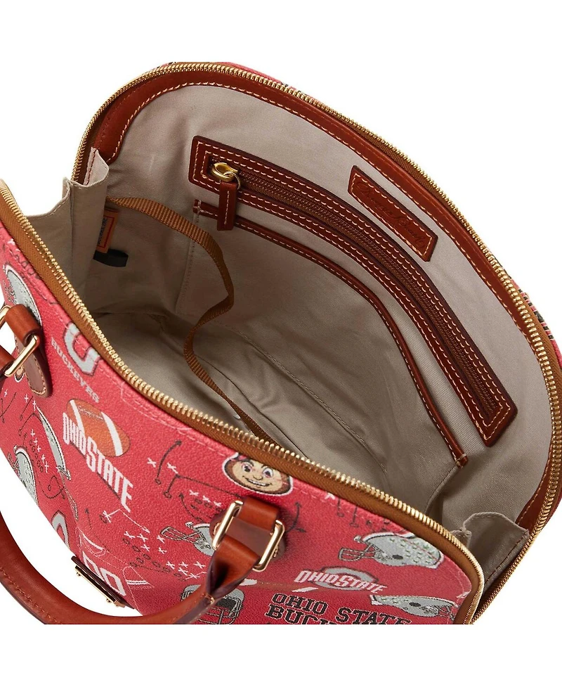 Dooney & Bourke Ohio State Buckeyes Game Day Zip Zip Satchel