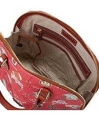 Dooney & Bourke Ohio State Buckeyes Game Day Zip Zip Satchel
