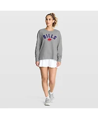 Fanatics Women's Heather Gray Buffalo Bills Hometown Legacy Long Sleeve T-Shirt