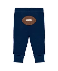 Wear by Erin Andrews Baby Boys and Girls Newborn 3-Piece Denver Broncos Turn Me Around Bodysuits Pant Set