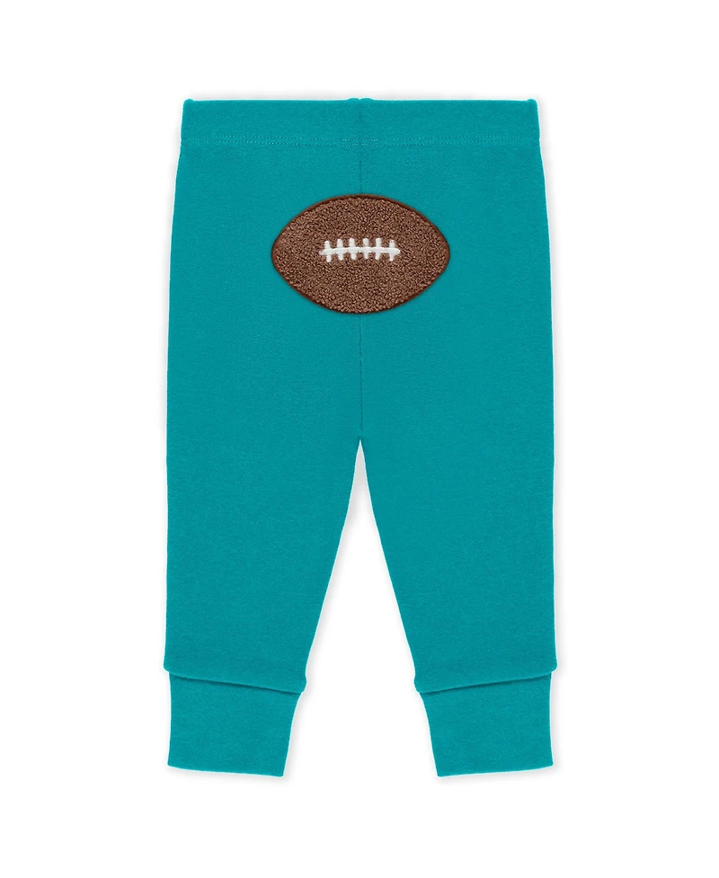 Wear by Erin Andrews Baby Boys and Girls Newborn 3-Piece Miami Dolphins Turn Me Around Bodysuits Pant Set