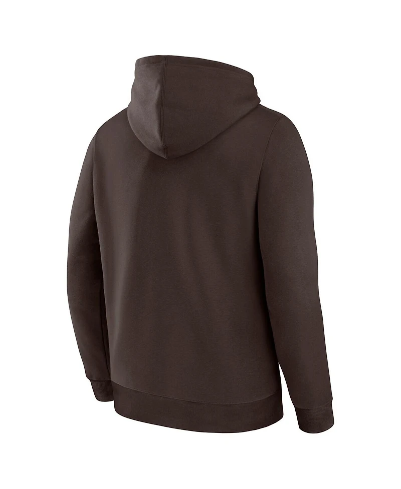 Fanatics Men's Brown San Diego Padres 2025 Mlb Postseason Locker Room Hoodie