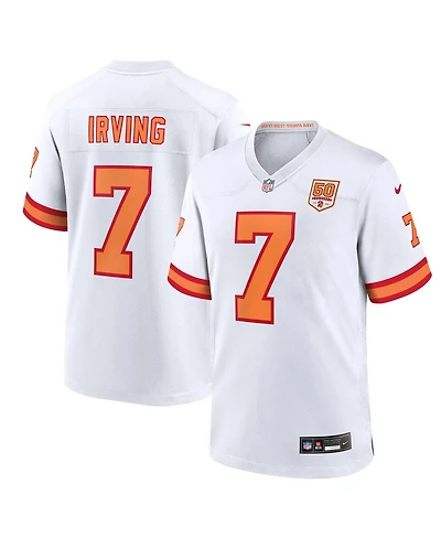 Nike Men's Bucky Irving White '76 Tampa Bay Buccaneers 50th Season Game Jersey