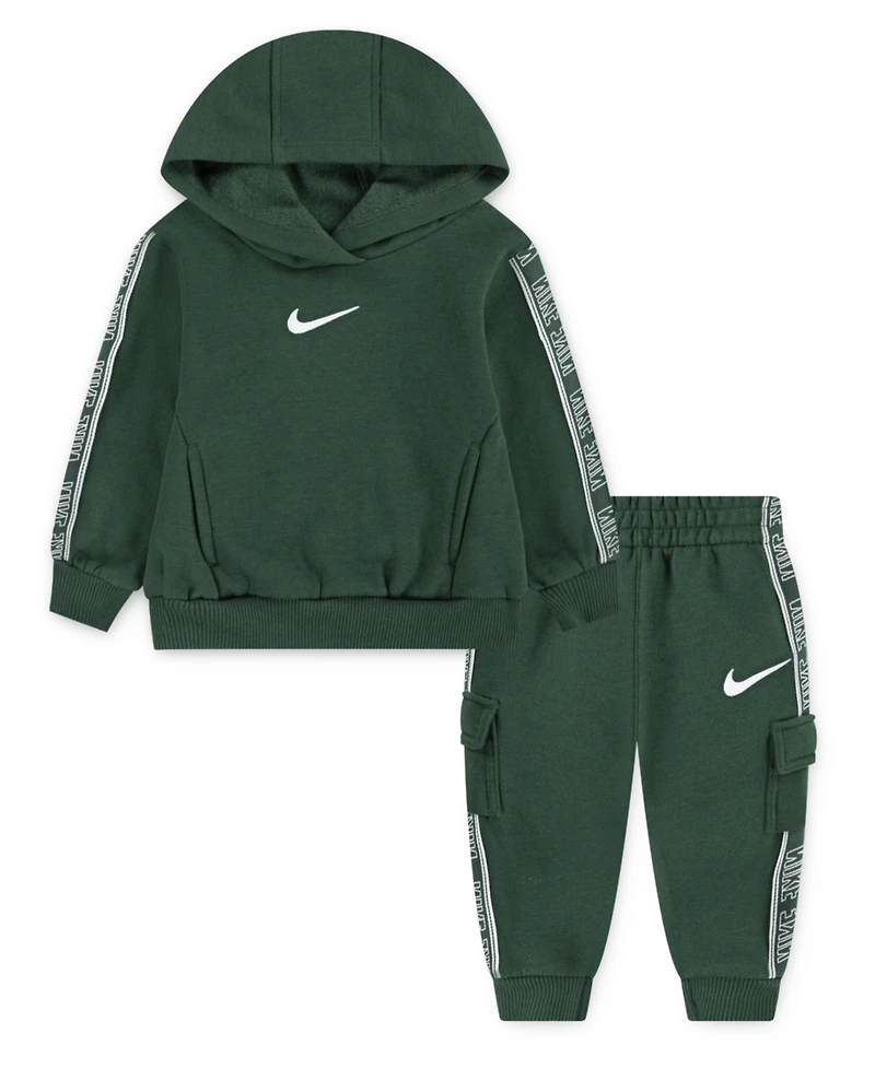Nike Baby Boys 2-Piece Taping Detail Hoodie and Jogger Pants Set