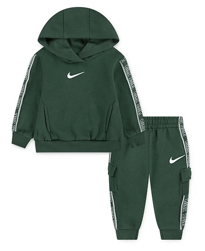 Nike Baby Boys 2-Piece Taping Detail Hoodie and Jogger Pants Set