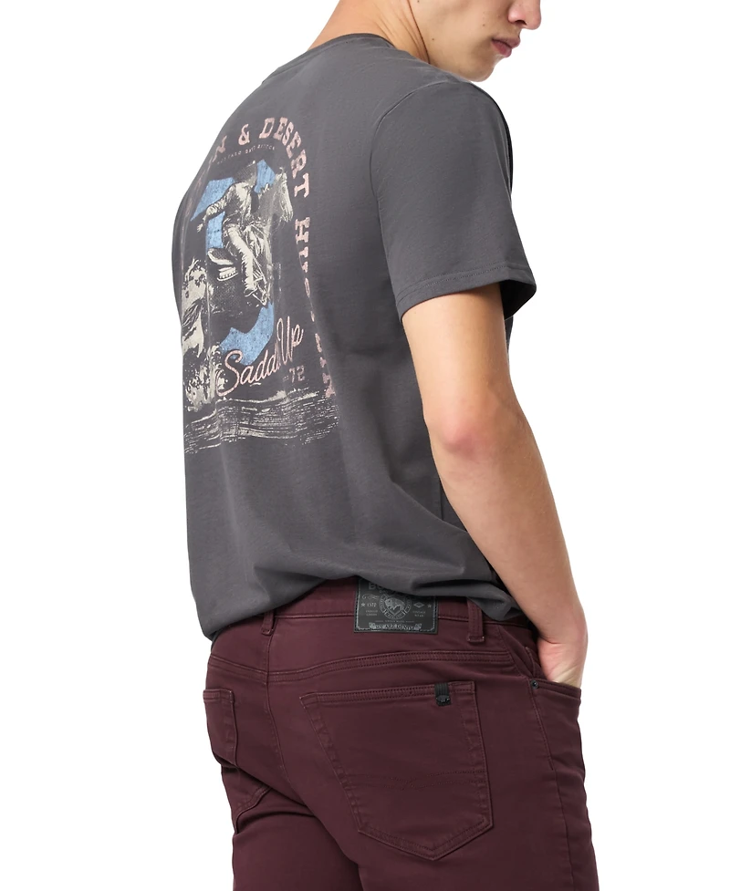 Buffalo David Bitton Men's Tavian Short Sleeves Graphic T-Shirt