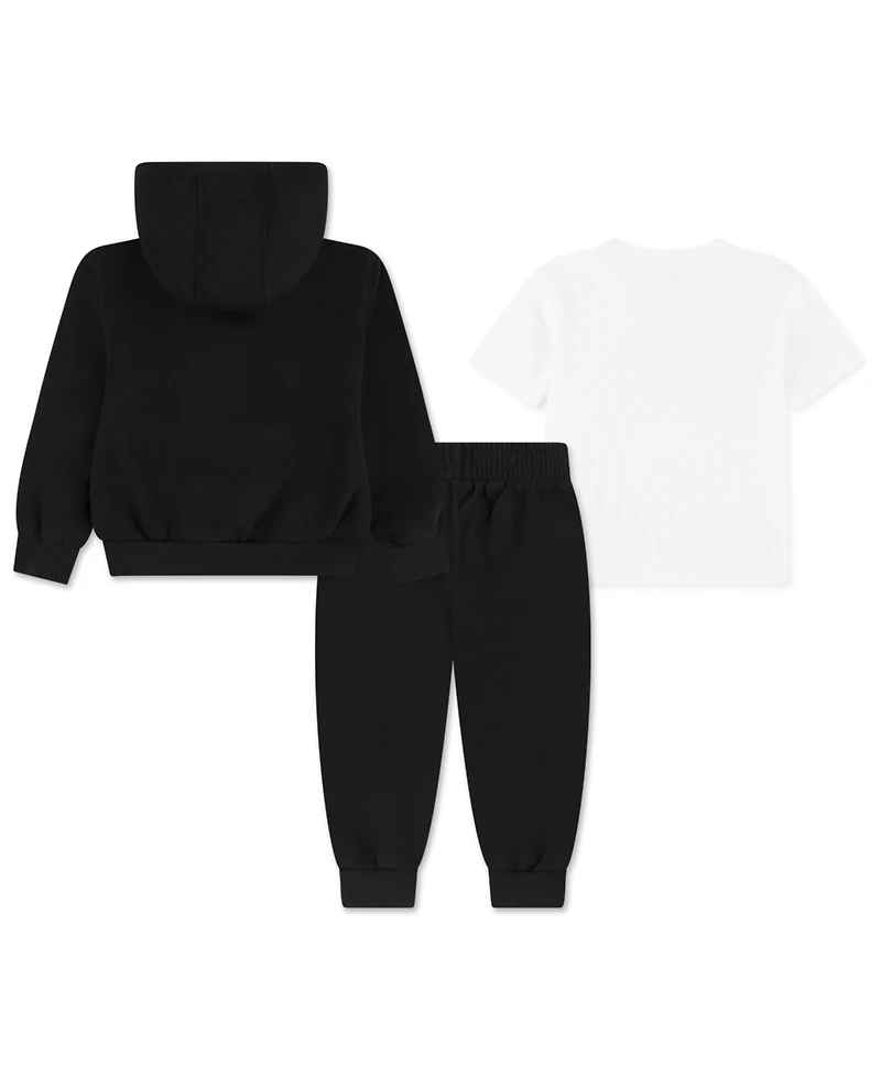 Nike Toddler Boy 2T-4T Long-Sleeve Hoodie, T-Shirt and Jogger Pants, 3-Piece Set