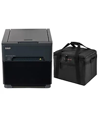 Dnp Dnp QW410 4.5-inch Dye-Sublimation Professional Photo Printer Bundle with Slinger Padded Printer Carrying Case