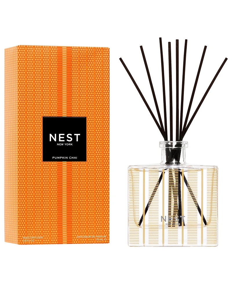 Nest New York Pumpkin Chai Fragrance Reed Diffuser, 5.9 oz.