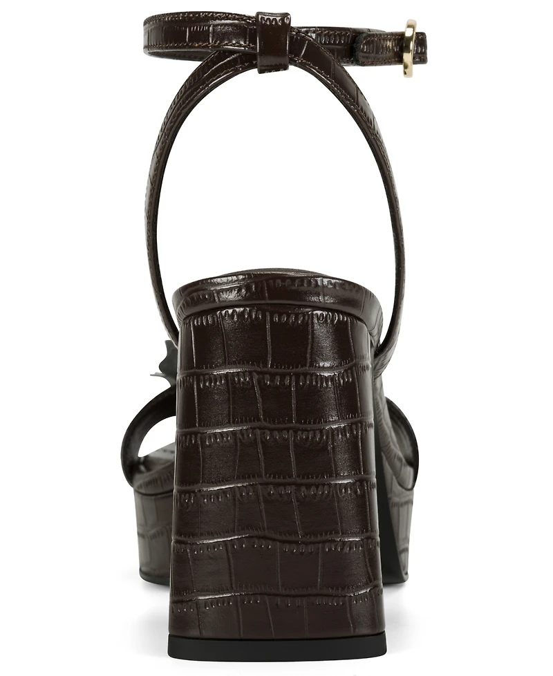 Karl Lagerfeld Paris Women's Haden Peep Toe Sandals