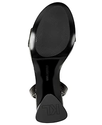 Karl Lagerfeld Paris Women's Haden Peep Toe Sandals