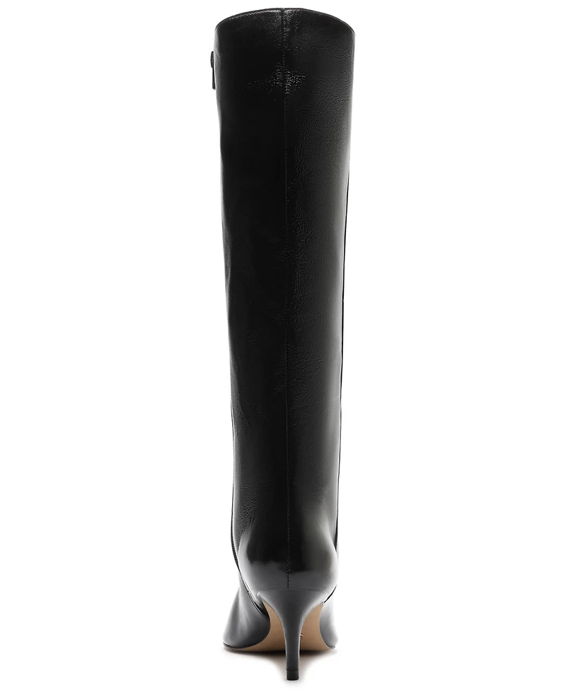 Arezzo Women's Sasha Low Kitten Heel Boots
