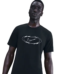 Nike Men's Modern Fitness Classic Crewneck T-Shirt