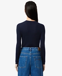 Lacoste Usa Women's Crewneck Sweater