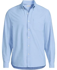 Lands' End Men's Long Sleeve Sail Rigger Oxford Shirt