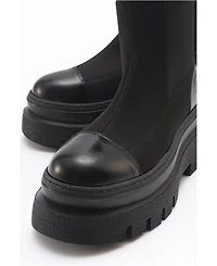 Prologue Shoes Aves Chunky Scuba Boot (Women)