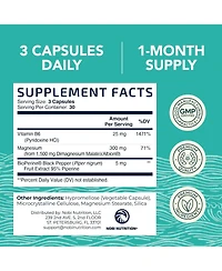 Magnesium Malate Capsules, 90ct