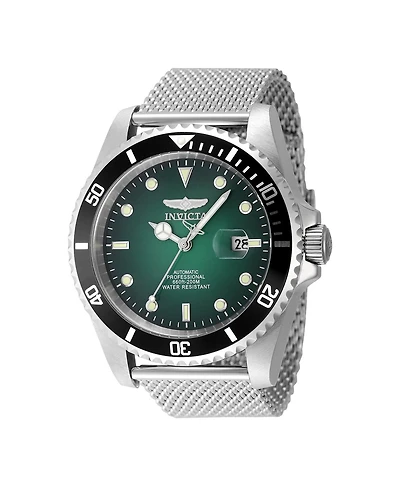 Invicta Men's 48630 Pro Diver Automatic 3 Hand Green Dial Watch