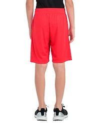 adidas Boys 8-20 Elastic Waistband Essentials Big Logo Shorts