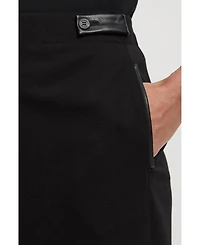 Karen Millen Women's Ponte Pu Pencil Skirt