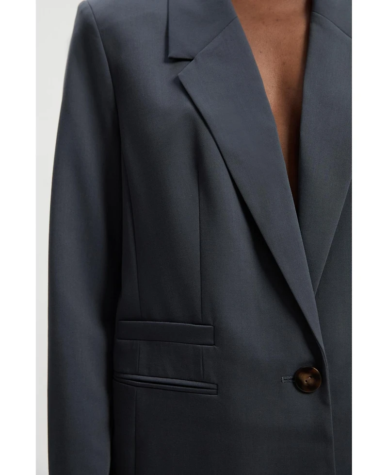 Karen Millen Women's Twill Oversized Blazer