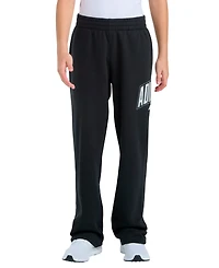 adidas Boys 8-20 Elastic Waistband Collegiate Fleece Pants