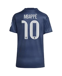 Adidas Women's Kylian Mbappe Blue Real Madrid 2025/26 Away Replica Player Jersey