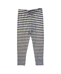 Wes & Willy Baby Boys and Girls 2-Piece Penn State Nittany Lions Long Sleeve Top Striped Tri-Blend Leggings Set