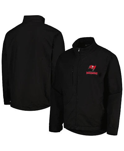 Dunbrooke Men's Black Tampa Bay Buccaneers Journey Workwear Tri-Blend Full-Zip Jacket