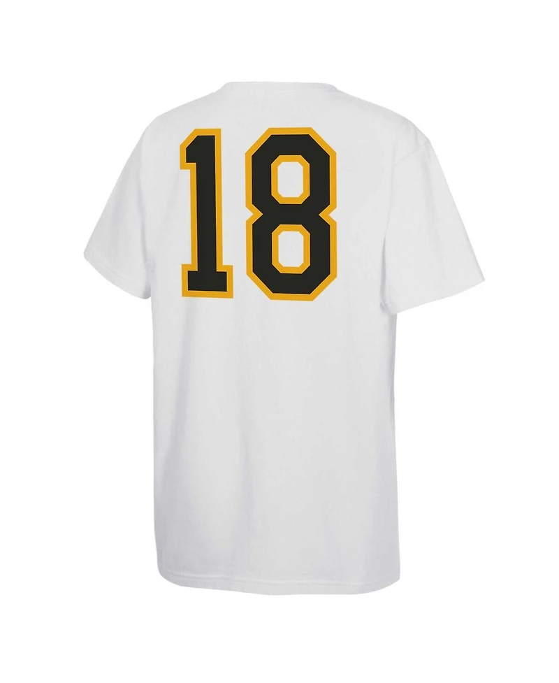 Mitchell & Ness Big Boys and Girls Willie O'Ree White Boston Bruins Name Number T-Shirt