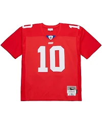 Mitchell & Ness Men's Eli Manning Red New York Giants 2004 Team Legacy Retired Player Big Tall Jersey