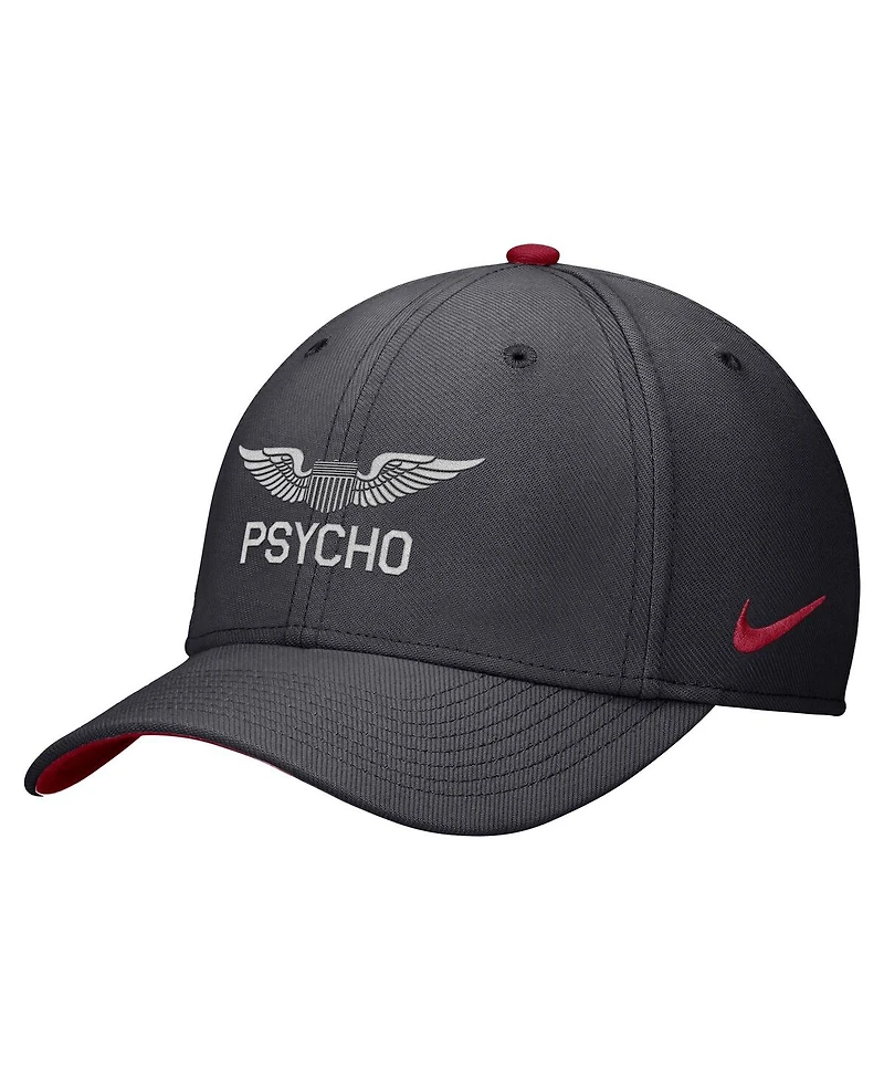 Nike Men's Anthracite Air Force Falcons Rivalry Swoosh Flex Hat
