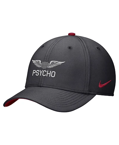 Nike Men's Anthracite Air Force Falcons Rivalry Swoosh Flex Hat