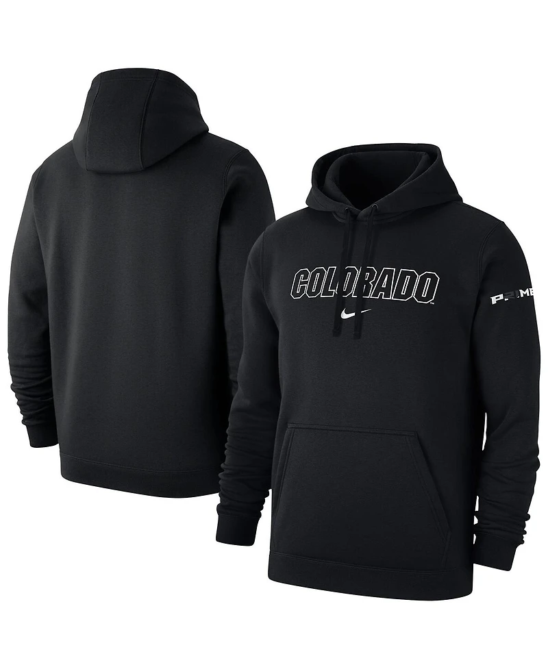 Nike Men's Colorado Buffaloes Coach Prime Club Fleece Hoodie