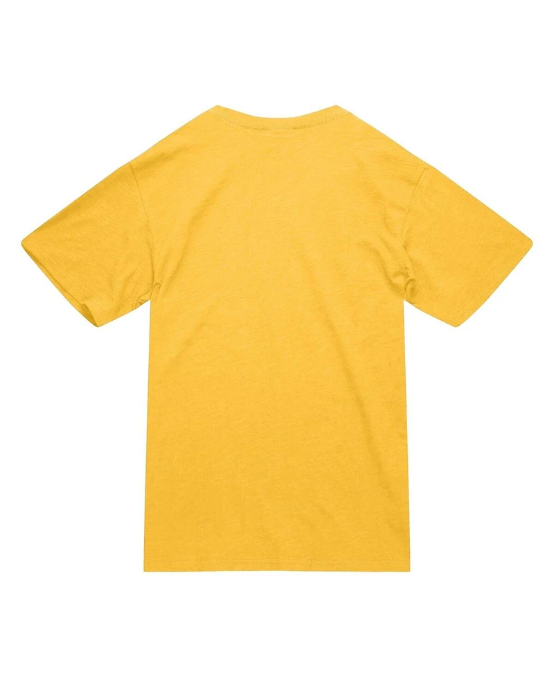 Mitchell & Ness Men's Gold Pittsburgh Penguins Heritage T-Shirt