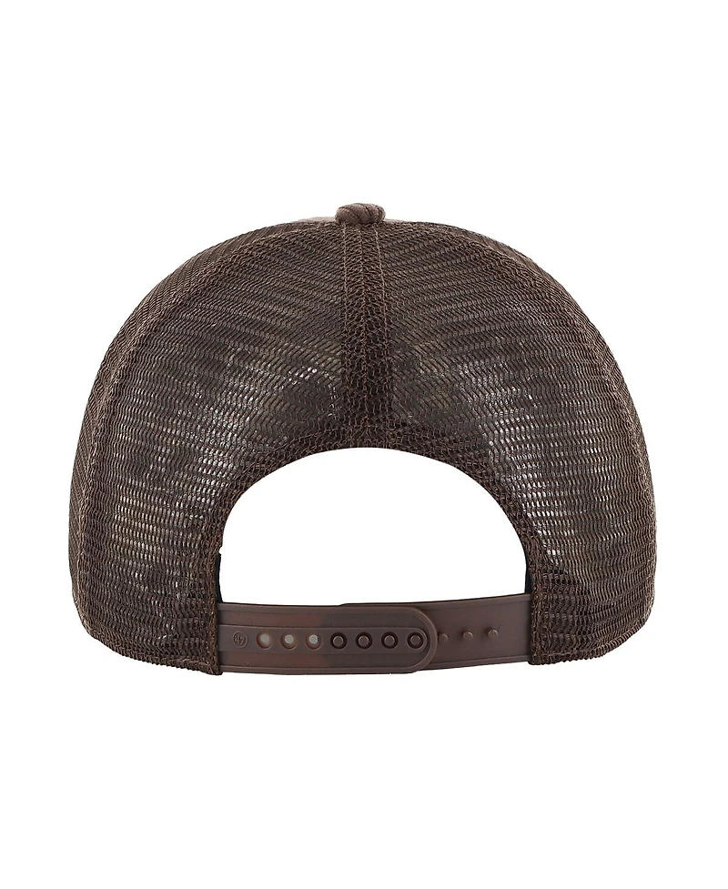 '47 Brand Men's Brown Las Vegas Raiders Ranchurro Hitch Adjustable Trucker Hat