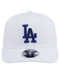 New Era Men's White Los Angeles Dodgers Coolera 9SEVENTY Adjustable Hat
