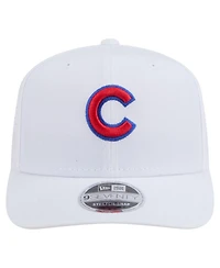 New Era Men's White Chicago Cubs Coolera 9SEVENTY Adjustable Hat